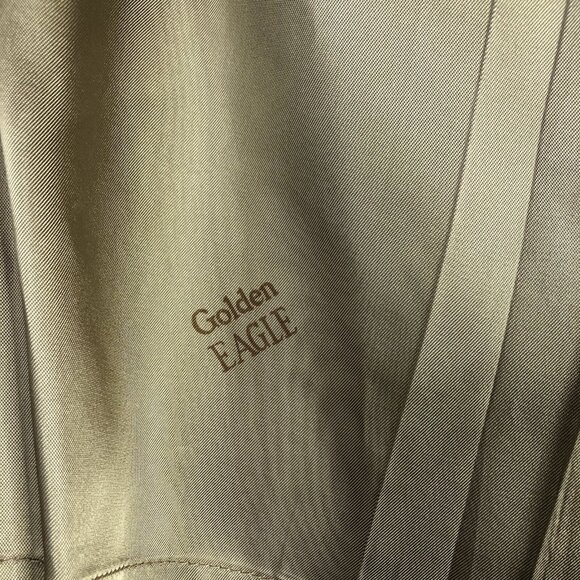 Vintage Golden Eagle Sports Coat Mens 40R Tan Taupe Wool? Classic USA Union Made - Picture 9 of 12